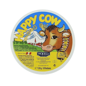Happy Cow Cheese Wedges 120G