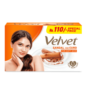 Velvet Soap Sandal And Curd 70G