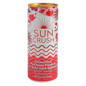 Sun Crush Sparkling Red Apple Drink 250ml