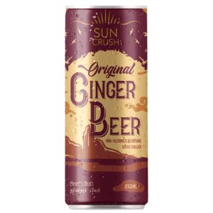 Sun Crush Sparkling Ginger Drink 250ml