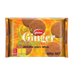 Munchee Biscuit Ginger 400g