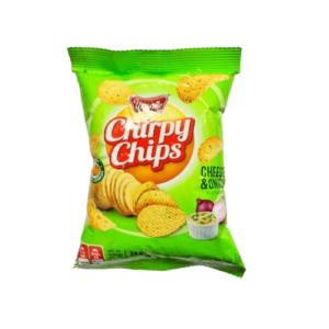 Uswatte Chirpy Chips Cheese & Onion 24g